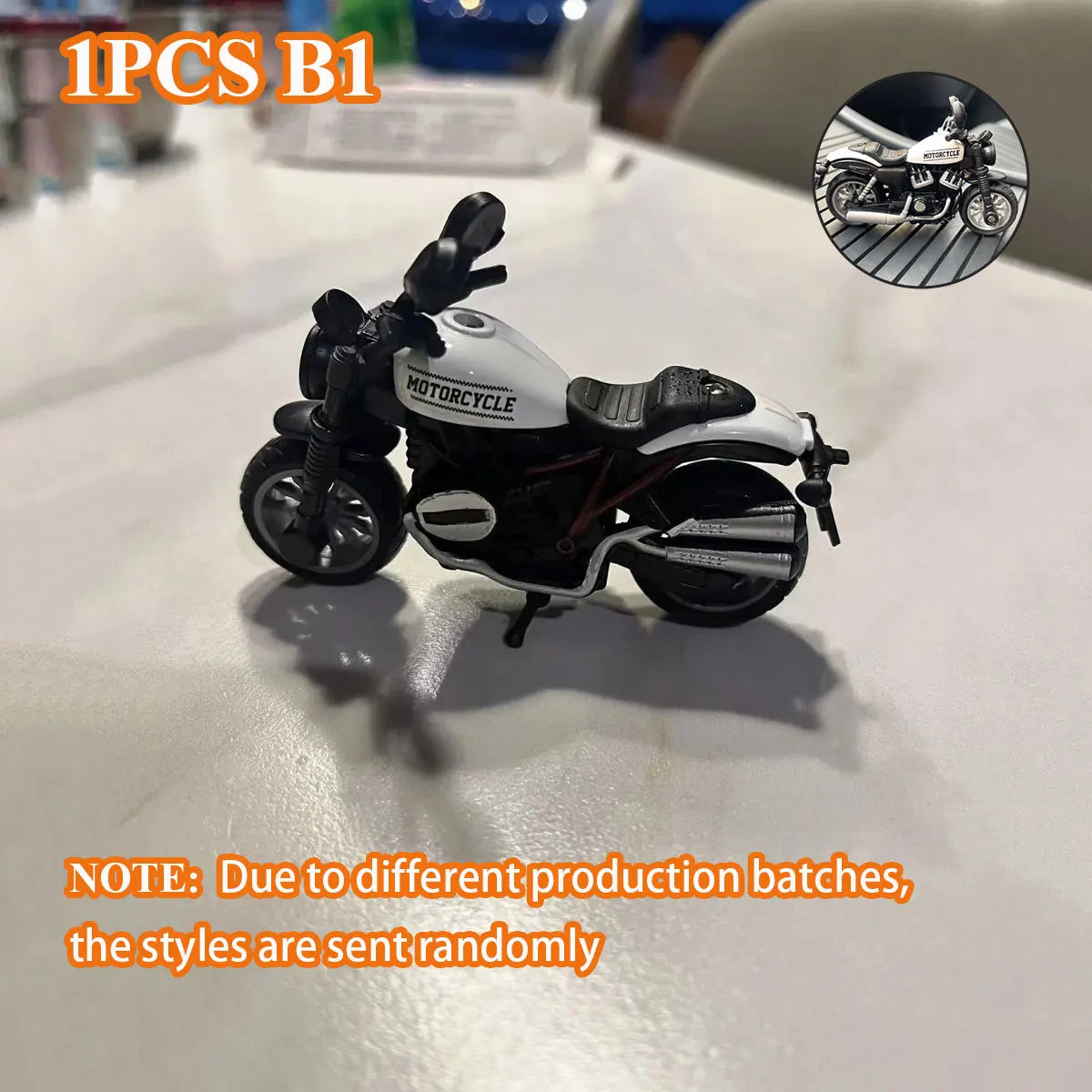 Mini Motorcycle Model Toy – Alloy Bike Toy for Kids & Boys