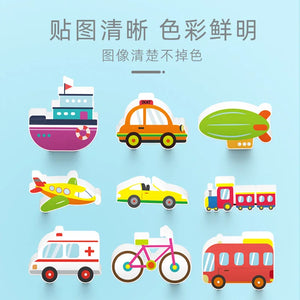 Baby Bath Toys – Floating Foam Animals & Traffic Learning Set for Toddlers