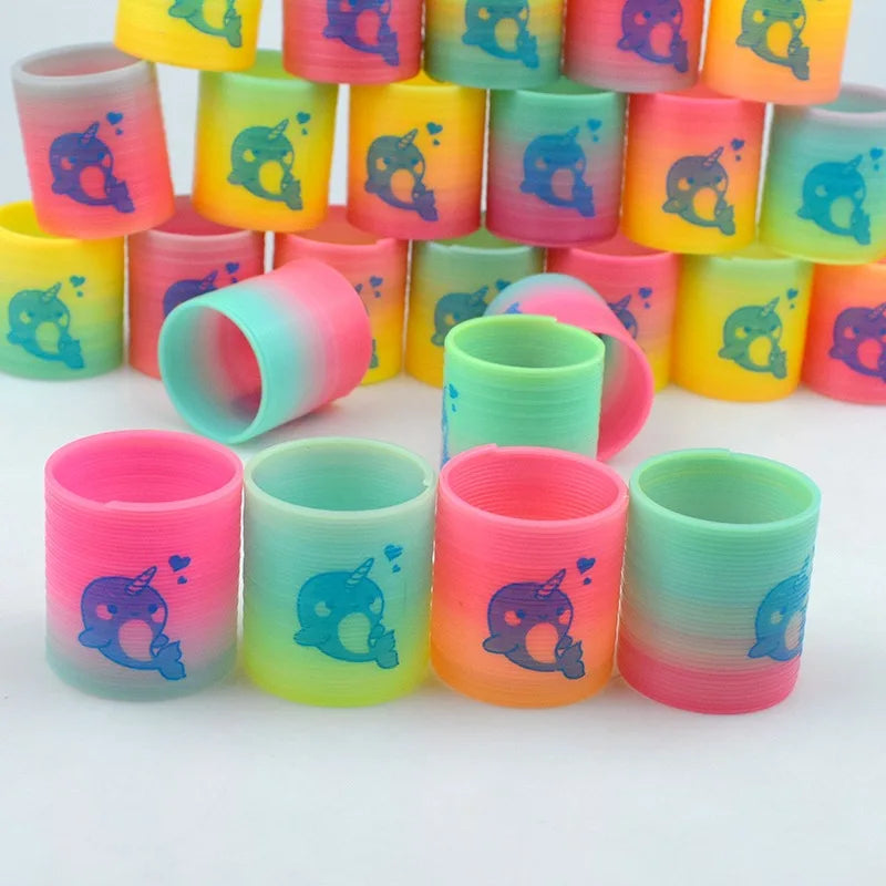 SEO Title: Rainbow Magic Spring Toys 24PCS – Kids Party Favors & Gifts