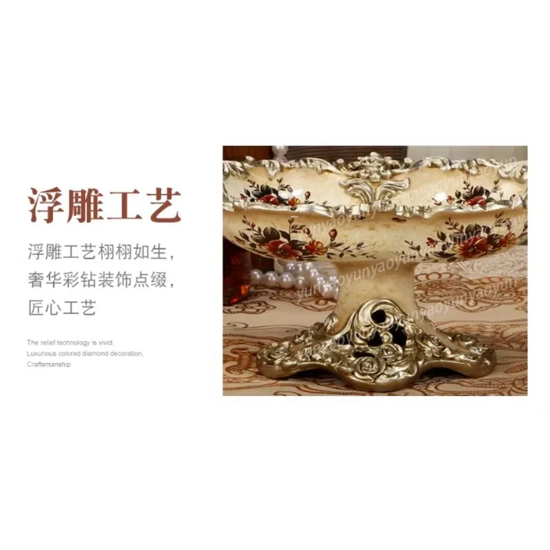 Decorative Resin Fruit Tray – Stylish Home & Coffee Table Decor
