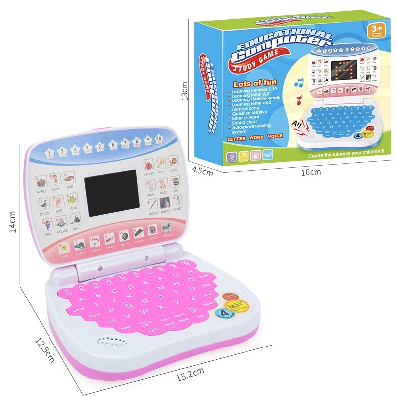 Kids Educational Laptop Toy | ABC, Numbers, Spelling & Math Learning
