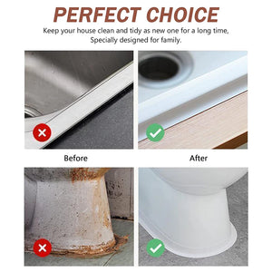 Waterproof Bathroom & Kitchen Sealing Tape – Self-Adhesive PVC Strip