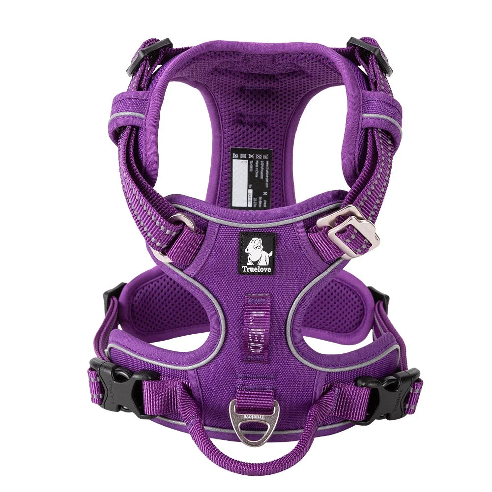 Truelove Reflective No-Pull Dog Harness – Adjustable & Comfortable