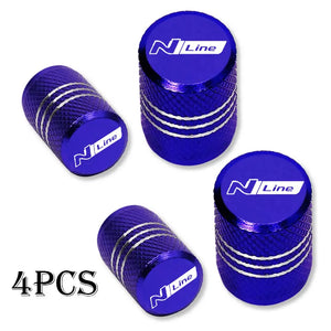 Hyundai N Line Tire Valve Caps – Waterproof Wheel Stem Covers