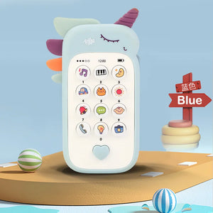 Baby Phone Toy with Music & Teether – Educational Infant Toy
