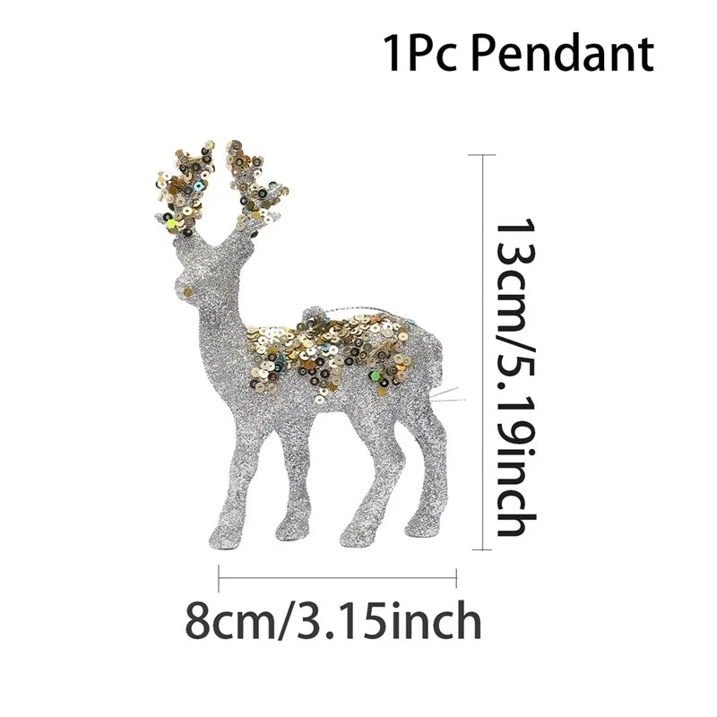 DIY Christmas Reindeer Ornaments & Tree Decorations