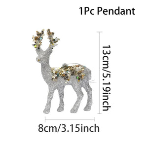 DIY Christmas Reindeer Ornaments & Tree Decorations