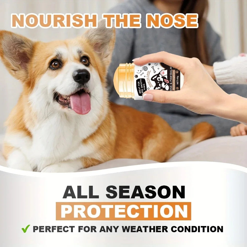 Dog Paw Balm & Nose Moisturizer, Soothing Paw Pad Protection