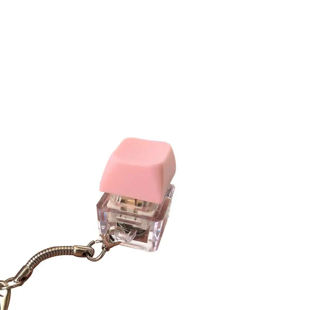 Mini Keyboard Fidget Toy – Anti-Stress Keychain for Adults & Kids