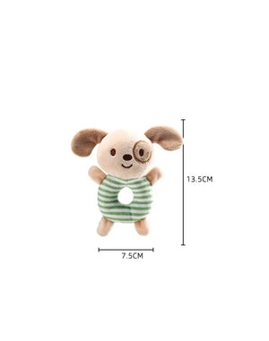 Baby Plush Animal Rattle Toy – Soft Infant Learning Toy 0–24 Months