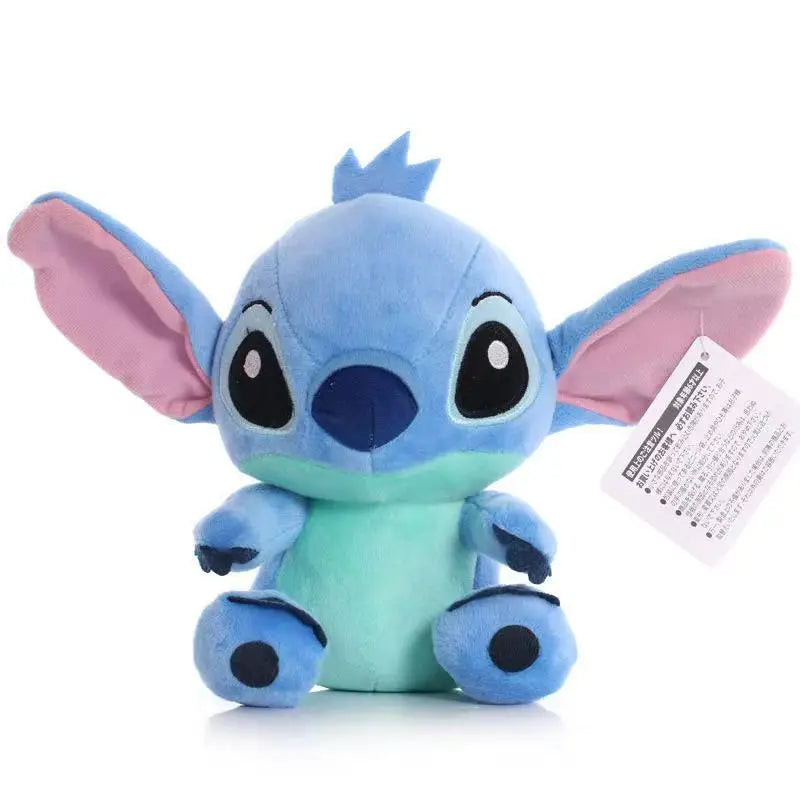 18cm Stitch Plush Toy – Cute Cartoon Stuffed Doll and Keychain Gift