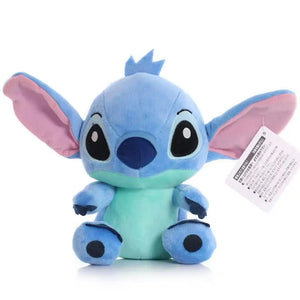 18cm Stitch Plush Toy – Cute Cartoon Stuffed Doll and Keychain Gift