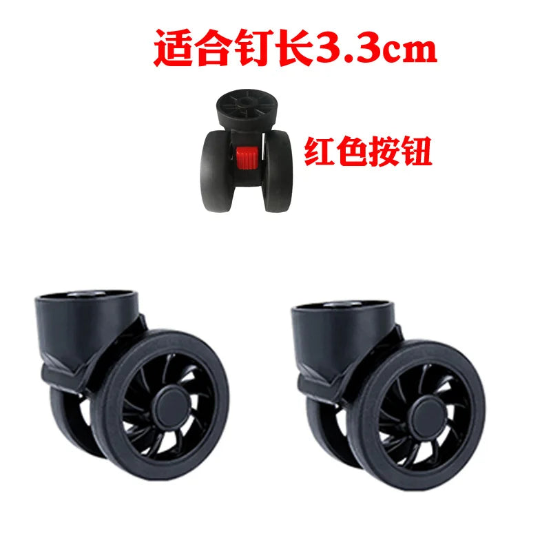 Universal Luggage Replacement Wheels – Detachable Suitcase Wheels