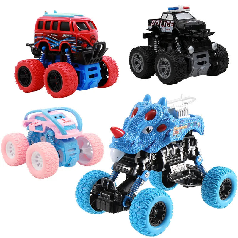 Kids Inertia Off-Road Toy Car, Interactive Racing Vehicle