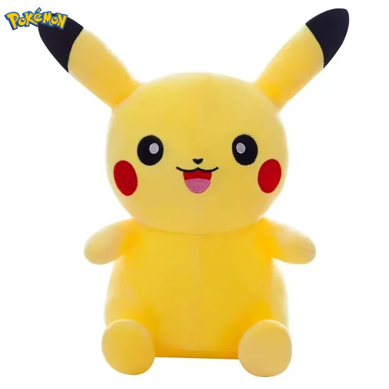 Big Pokémon Pikachu Plush Toy – 25–70cm Soft Stuffed Cushion