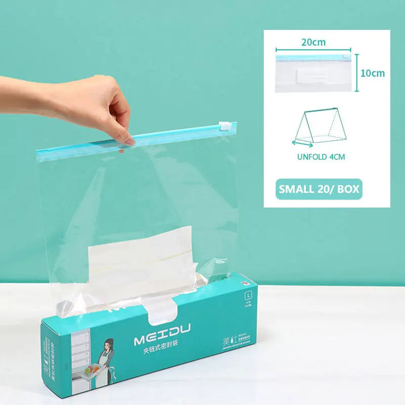 Reusable Ziplock Freezer Bags – Fruit & Vegetable Storage Pouches