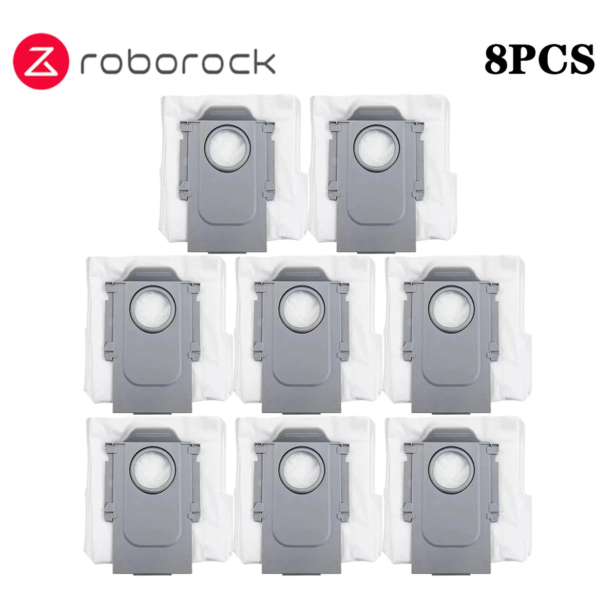 Roborock Robot Vacuum Dust Bags – S8 MaxV Ultra, Q Revo & Saros 10 Compatible