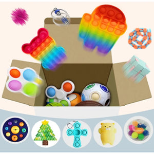 Mystery Fidget Toys Pack for Kids – Sensory, Spinner & Squishy Toys Set