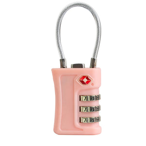 TSA 3-Digit Combination Luggage Lock – Travel Suitcase Security