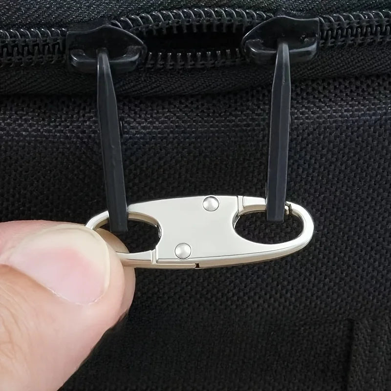 10-Piece Anti-Theft Bag Hooks – Secure Zipper Replacement Set