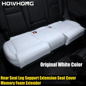 Tesla Model 3/Y Rear Seat Leg Support Cushion – Memory Foam Extender