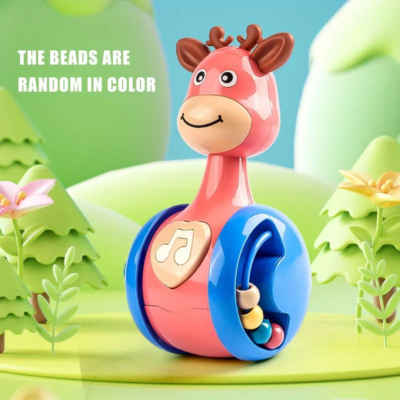 Roly Poly Baby Tumbler Toy – Wobble Learning Toy for Infants 6–12 Months