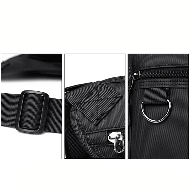 Waterproof Motorcycle Leg Bag – Tactical Travel Waist Pack