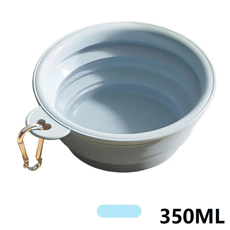 SEO Title: 350ml Collapsible Pet Bowl – Portable Dog & Cat Water Bowl