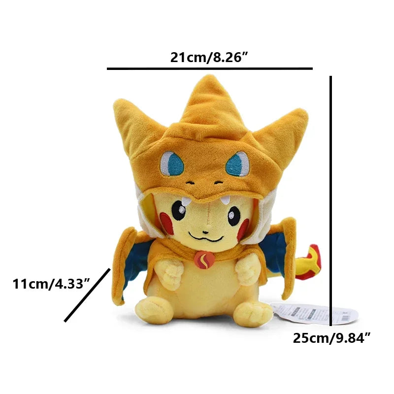 Eevee Pikachu Charizard Lucario Plush Toys – Cute Pokémon Stuffed Animals Gift