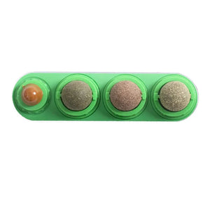 4-in-1 Catnip Silvervine Ball Toy – Teeth Cleaning & Wellness