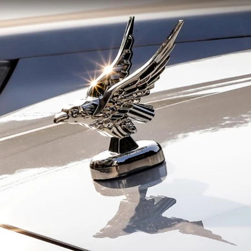 3D Eagle Hood Ornament – Car Bonnet Emblem & Exterior Decor