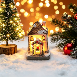 Christmas House Night Light Decoration & Kids Gift