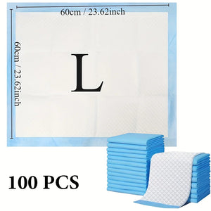 Pet Pee Pads - for Cats to Absorb Urine Cat Diapers. Cat - Small Dog. Puppy. Urinary Pads. Diapers. Suitable for a Variety of Domestic Pets Such as Cats, Dogs, Hamsters, Rabbits, Guinea Pigs, Etc. Suitable for Use in Cages, I