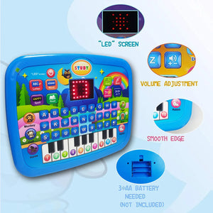 Kids Educational Tablet Toy | Learning Keyboard for Ages 3+