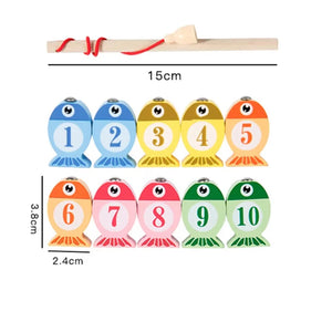 Wooden Fishing Game for Kids | Educational Alphabet & Number Toy