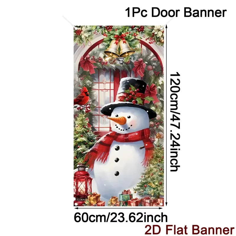 Christmas Wall Decor & Door Hanging Banner 2026