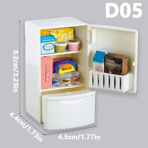 1:12 Miniature Dollhouse Furniture Set – Kitchen & Dining Accessories for Kids