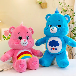 30cm Care Bears Rainbow Plush Toy – Cute Kawaii Stuffed Bear Gift