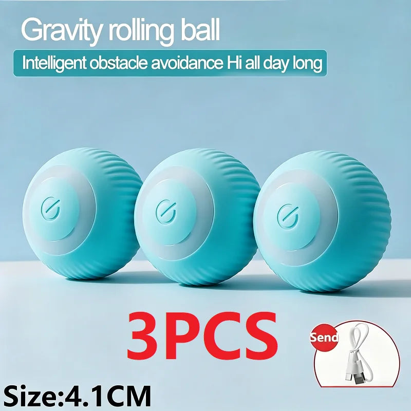 Automatic Interactive Cat Ball Toy for Indoor Cats