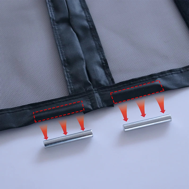 Magnetic Mosquito Net Door Curtain – Self-Closing Insect Screen