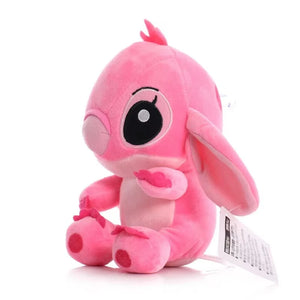 18cm Stitch Plush Toy – Cute Cartoon Stuffed Doll and Keychain Gift