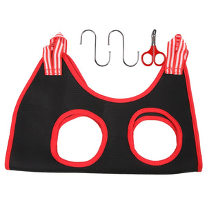 Pet Grooming Hammock for Dogs & Cats – Nail Trimming Bag