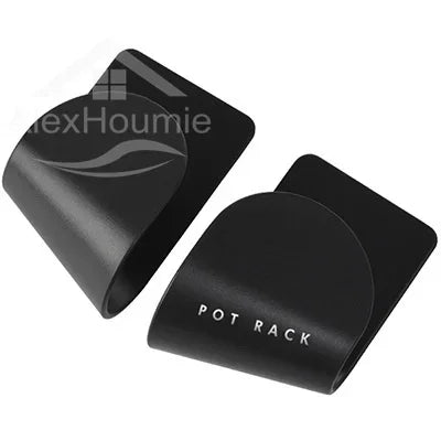 Wall-Mounted Pot Lid Holder – Plastic Kitchen Organizer Rack