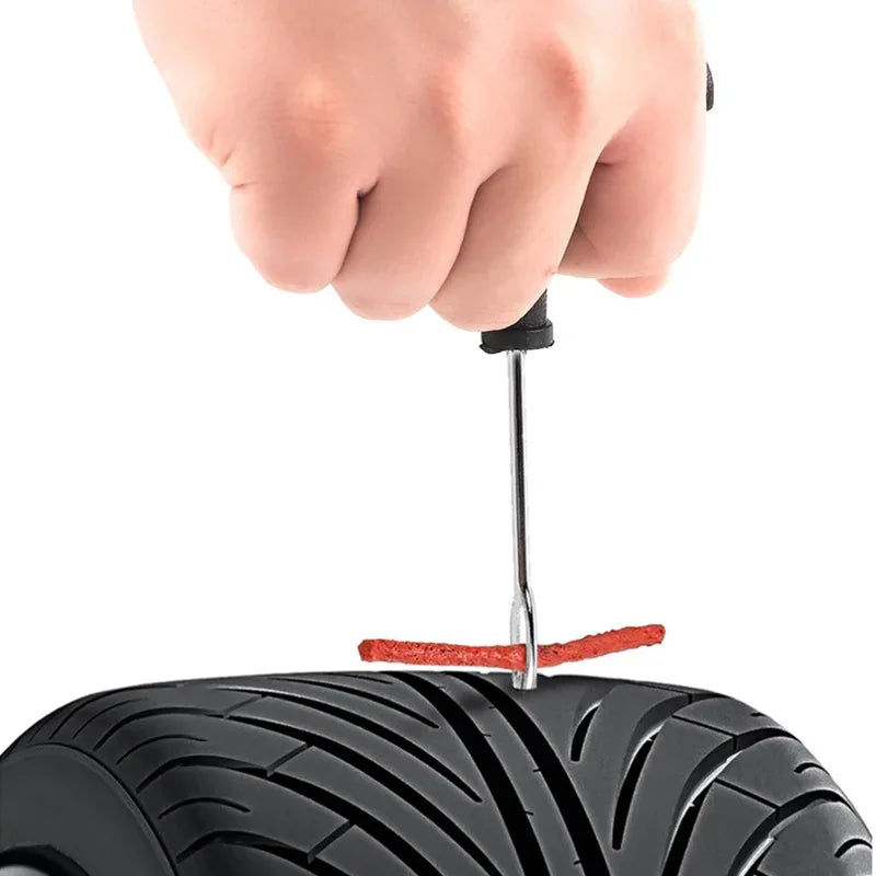 Motorcycle & Car Tire Puncture Repair Kit – Emergency Tool