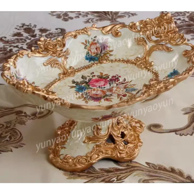 Decorative Resin Fruit Tray – Stylish Home & Coffee Table Decor