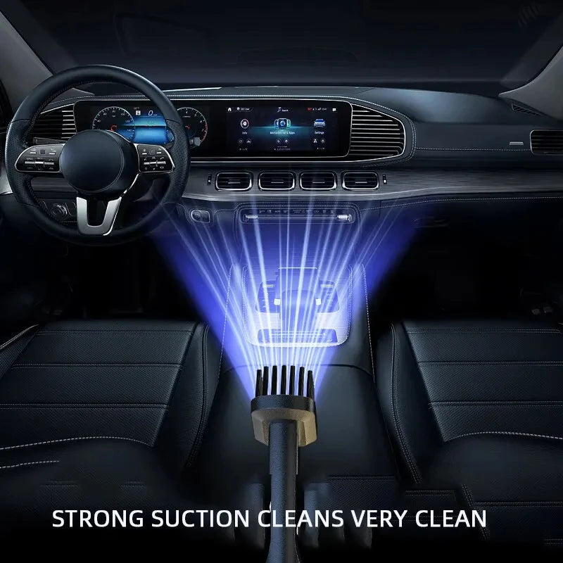 120W Cordless Car Vacuum Cleaner – Portable Handheld Vacuum