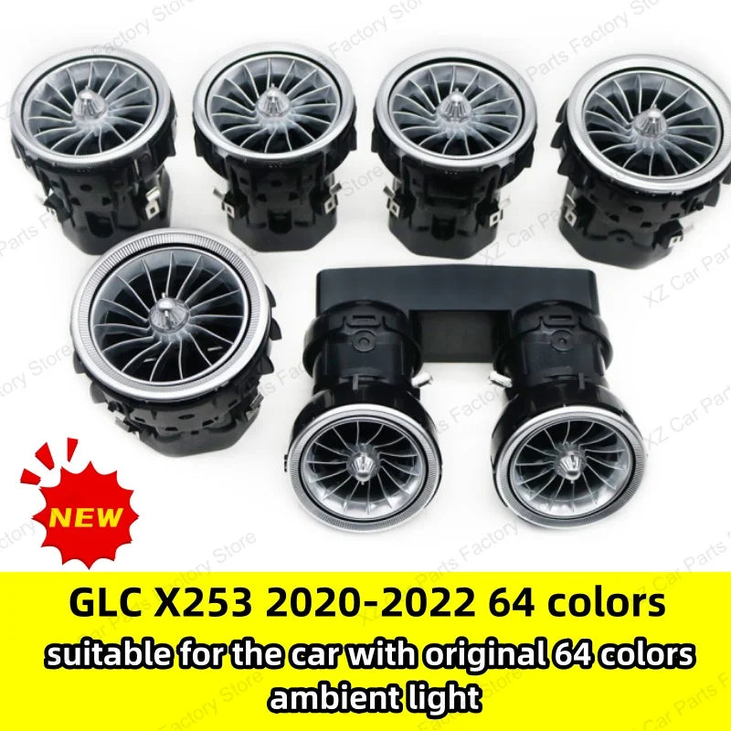 Mercedes-Benz C-Class W205 Ambient Light Air Vent – APP Control