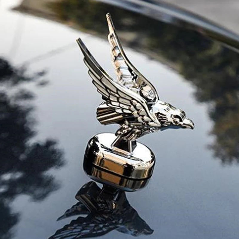 3D Eagle Hood Ornament – Car Bonnet Emblem & Exterior Decor