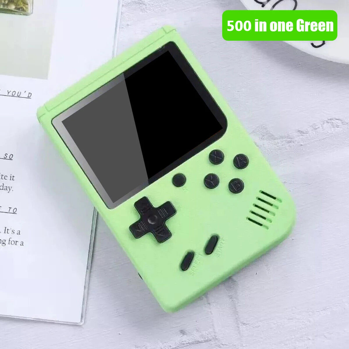500+ Classic Games Handheld Console – Portable Gaming Device with TV Output
