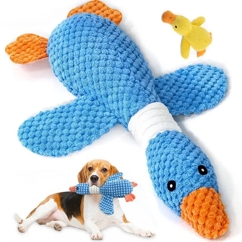 Labubo Interactive Plush Pet Toy – Squeaky Chew Toy for Cats & Dogs